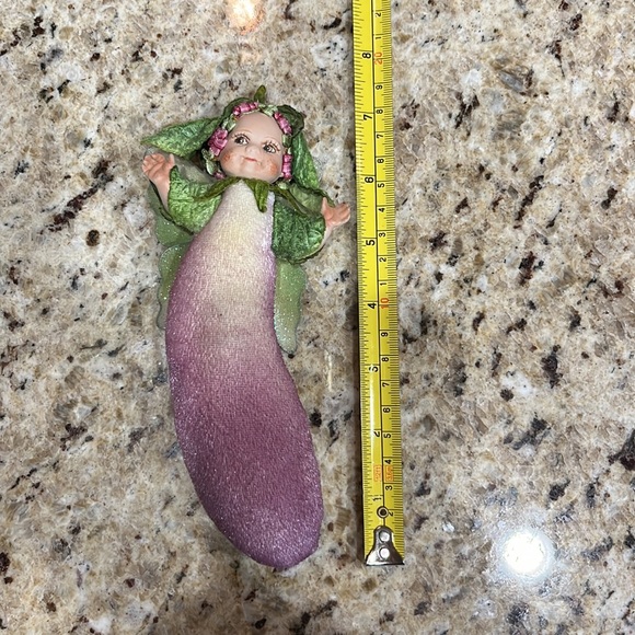 RARE Mark Roberts Cabbage Patch Baby Eggplant Fairy - Picture 4 of 4